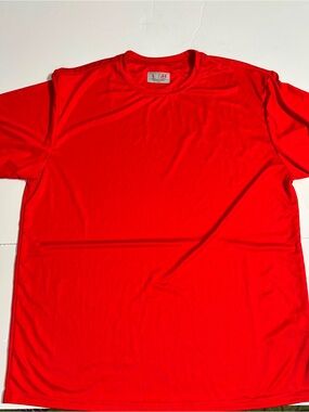 Classic Men's Crew Neck Short Sleeve T-Shirt - Red